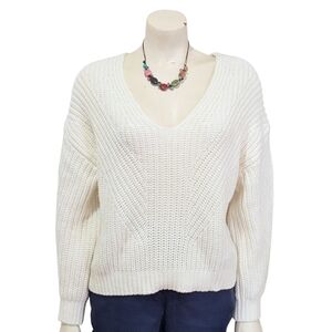Anthropologie Maeve Chunky Knit Sweater Size Small